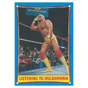   Topps Wrestling Stars Trading Card #38 : Hulk Hogan: Sports & Outdoors