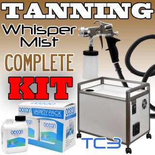   Sunless Spray Tanning KIT Machine Airbrush Mini mist Air Brush TAN