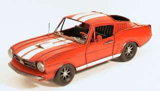 1965 Mustang Fastback Race Stripe Collectible Metal Toy  
