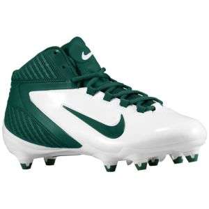 Nike Alpha Speed D 3/4   Mens   White/Forest