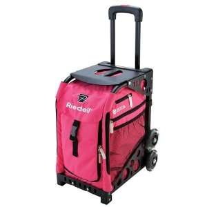  Riedell ZUCA Skates Bag with wheels   Pink Sports 