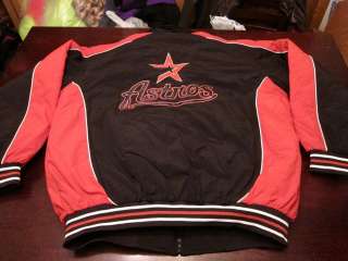   Carl Banks Mens Houston Astros MLB Baseball Fall & Winter Jacket Sz M