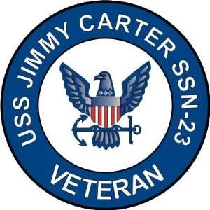  US Navy USS Jimmy Carter SSN 23 Ship Veteran Decal Sticker 