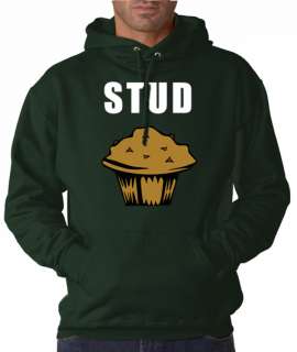 Stud Muffin Sexy Funny Geek 50/50 Pullover Hoodie  