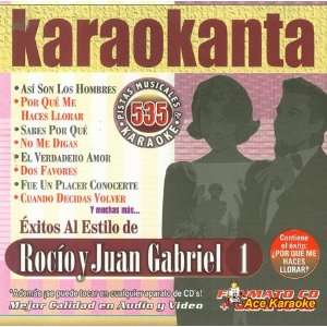  Karaokanta KAR 4535   Rocio y Juan Gabriel Vol. 1 Spanish 