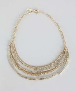 Kendra Scott gold Cabot chain and bar layered necklace   up 