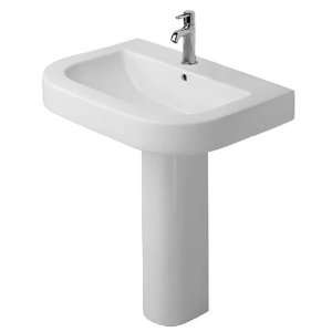   DURAVIT D1400700 Happy D Pedestal Sink, Alpine White