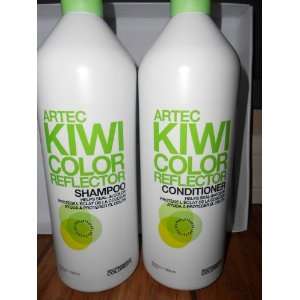 Oreal Artec Kiwi Coloreflector Shampoo and Conditioner Liter set duo 
