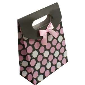  10x Kraft Paper Carrier/Gift Bags, about 12.3cm wide, 16 