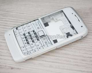 quality white Metal fascia housing cover case Nokia E71  