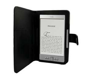 for New  Kindle 4 2011 WiFi (NON Touch) Black Folio Case Cover 