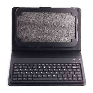 Bluetooth Wireless Keyboard Leather Case with Stand for Samsung Galaxy 