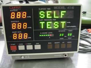 Quinton Model 412 Cardiology Diagnostic Patient Monitor Unit  