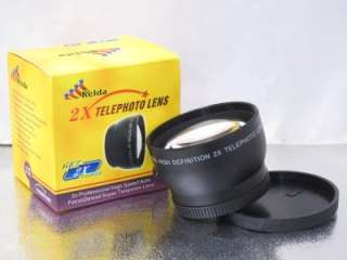   TELE telephoto Lens 52mm For Panasonic DMC FZ40 DMC FZ45 DMC FZ100 NEW