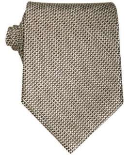 Zegna beige mini square silk tie  BLUEFLY up to 70% off designer 