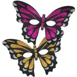  Lets Party By Forum Novelties Glitter Butterfly Mask 