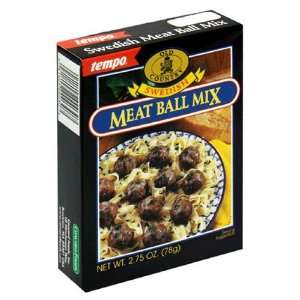 Tempo Swedish Meatball Mix (2.75 ounce)  Grocery & Gourmet 