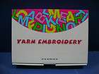 Janome Memory Craft 9000 5700 5000 Yarn Embroidery Kit and Memory Card