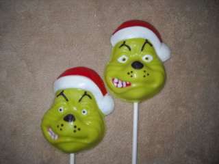   Dr Seuss Grinch Cat in the Hat Favor Favors Lollipop Lollipops