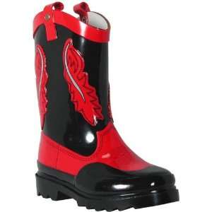  Western Chief Kids Cowboy Rain Boots   Red: Baby