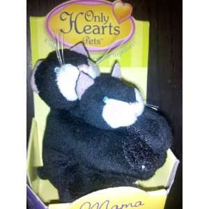  Only Hearts Club Pets   Papa Baby Black Cats Toys & Games