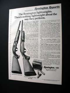 Remington Model 1100 & 870 Shotguns gun 1976 print Ad  