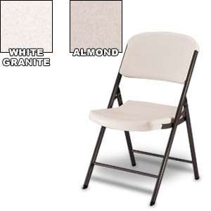  Lifetime Folding Chair, Pack of 4, Color White Granite 