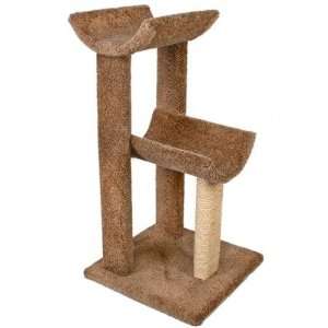  38 Small Kitty Tower Cat Tree Color: Brown: Pet Supplies