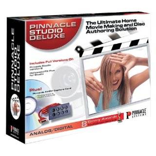 Pinnacle Systems Studio Deluxe Version 8 Video Editing
