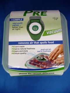 Freshvac Pre 2.9 Cup Vacuum Valve Container #01061/ 1 700 854368010610 