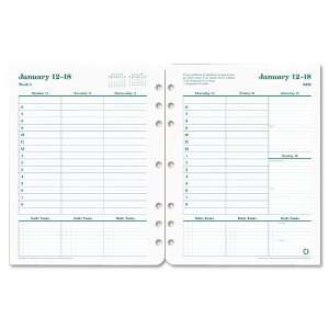 FranklinCovey  Original Dated Weekly/Monthly Planner Refill, January 