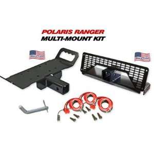  2002 2009 Polaris Ranger Multi Mount Winch Kit: Automotive