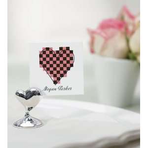  Swish Heart Place Card Holders