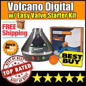 Brand New Volcano Digital Vaporizer w/ Easy Valve Starter Set System 