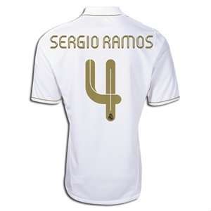  adidas Real Madrid 11/12 SERGIO RAMOS Home Soccer Jersey 