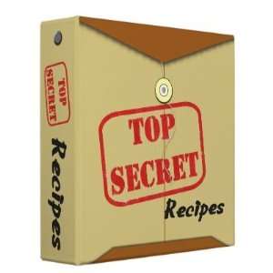  Avery Top Secret Recipe Binder Security Folder