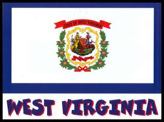West Virginia State Flag T Shirt New 8 Sizes 5 Colors  