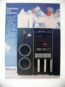 Sherwood SS 1028 Stereo Rack System 1985 print Ad  