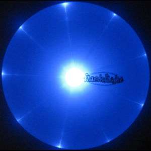 Blue Flashflight Ultimate Frisbee Light Up LED Disc  
