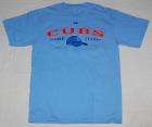   baseball nostalgia t shirt light blue celebrate cubs history with