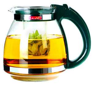 Large Glass Teapot / Tea Strainer 51oz.(1500ml)  