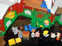 Fisher Price Farm Zoo Construction Lot Musical Tractor  