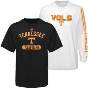  adidas Tennessee Volunteers Black White 3 In 1 T shirt 