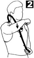   the trigger point. A gentle wiggle helps to burrow into the muscle