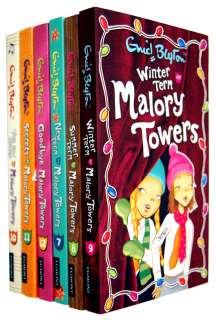 Enid Blyton Malory Towers 6 Books Collection Set Pamela  
