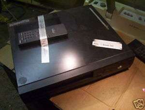 Panasonic AG 2510 VCR w/Remote     