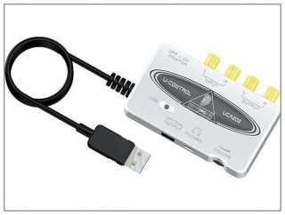 New Behringer U CONTROL UCA202 USB Audio Interface Adapter  