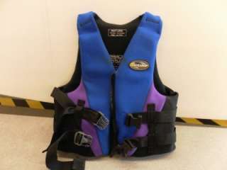 Sterns Neoprene Life Vest, PFD, Wakeboard Waterski Life Jacket, Size 