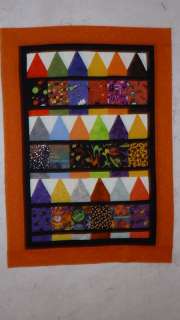 Color Me Halloween Wall Hanging Quilt Kit  
