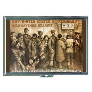 World War I Buy War Stamps ID Holder, Cigarette Case or Wallet MADE 